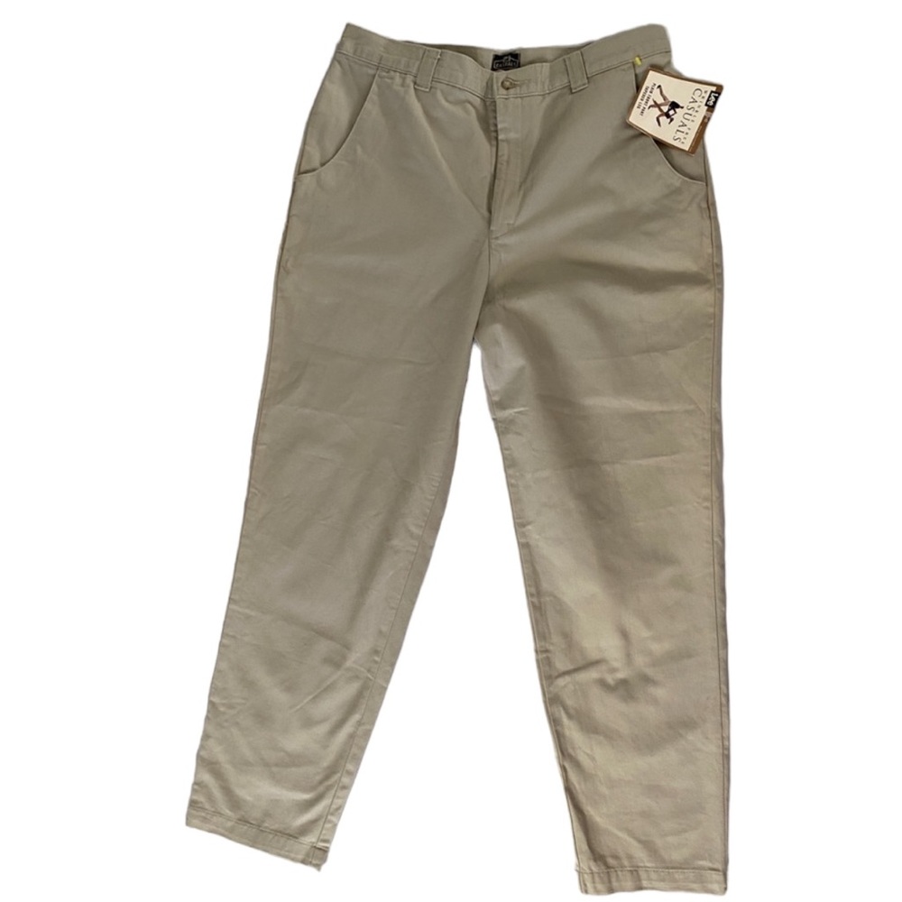 Lee Wrinkle Free Casuals Plain Front Pant Tapered Leg